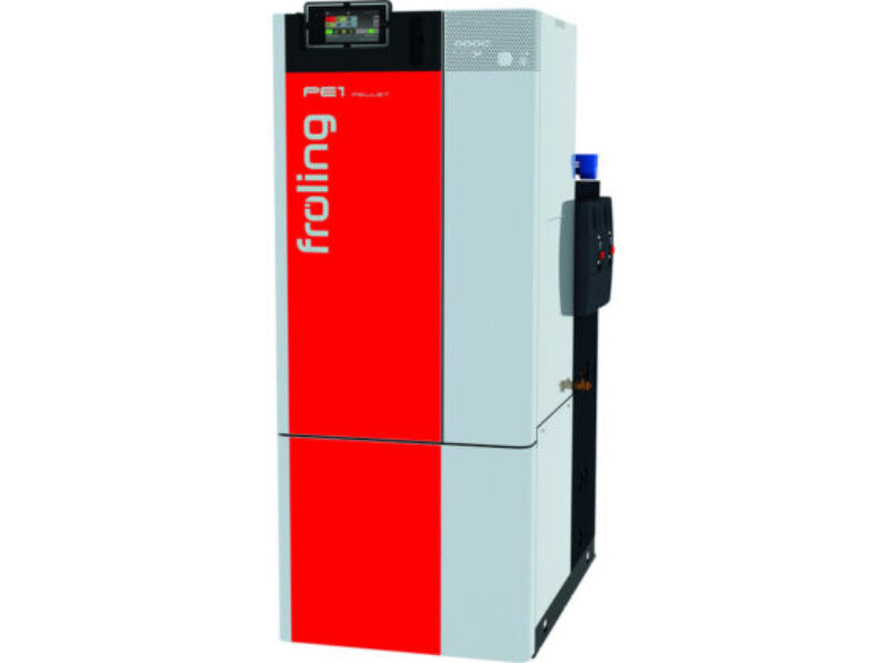 PE1PelletUnit_7_20_Ansicht_web-featured Froling PE1 pellet boiler (7-20kW)